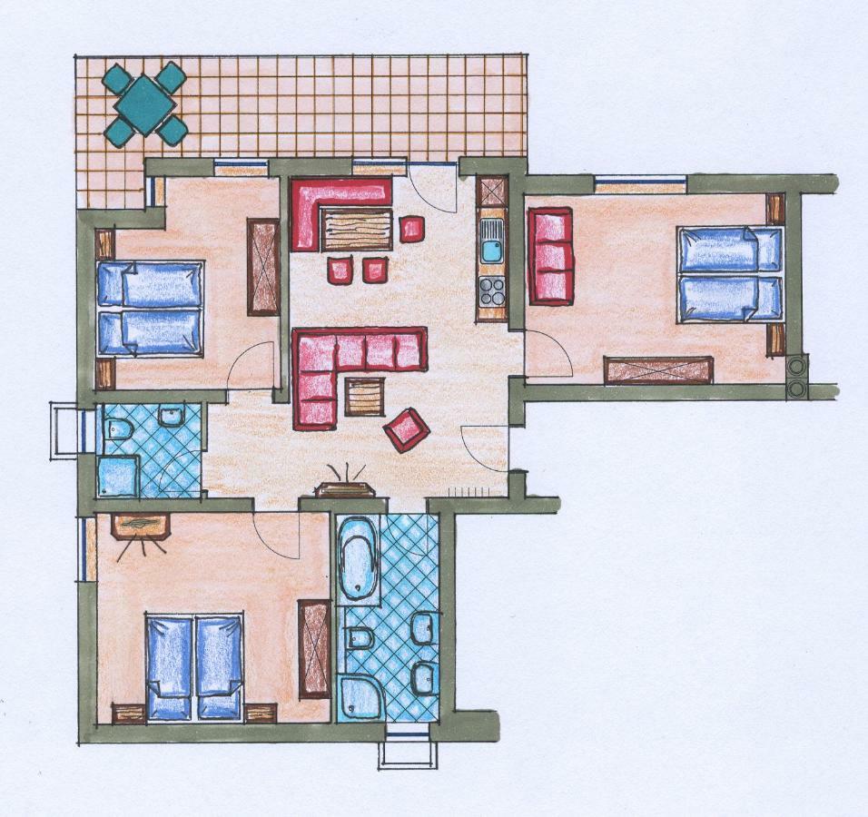 Appartments Enterwald Tux Kültér fotó