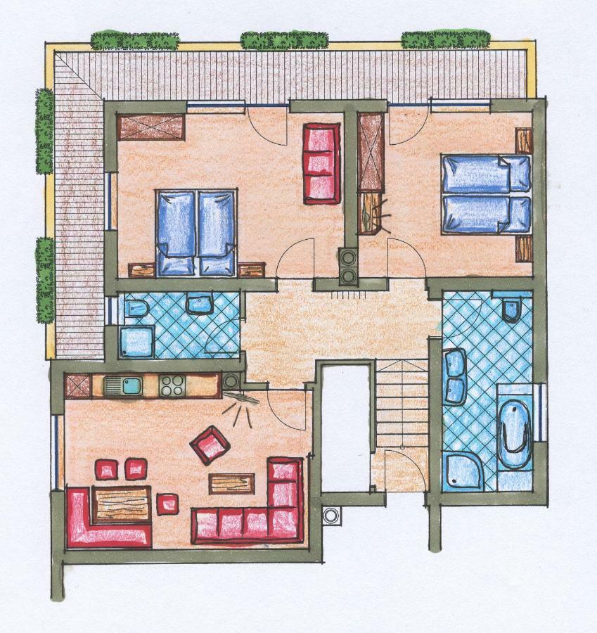 Appartments Enterwald Tux Kültér fotó
